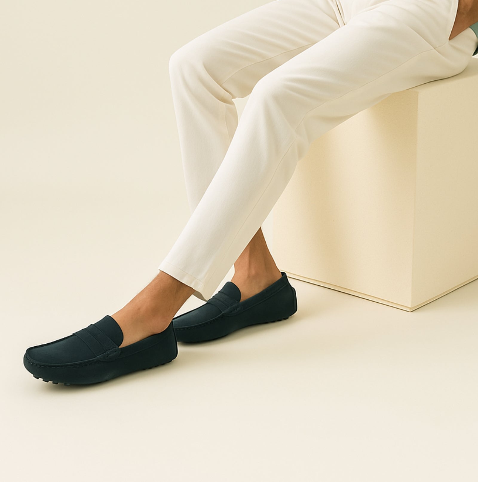 Cardiff ™ | Men's Italian Style Suede Loafers