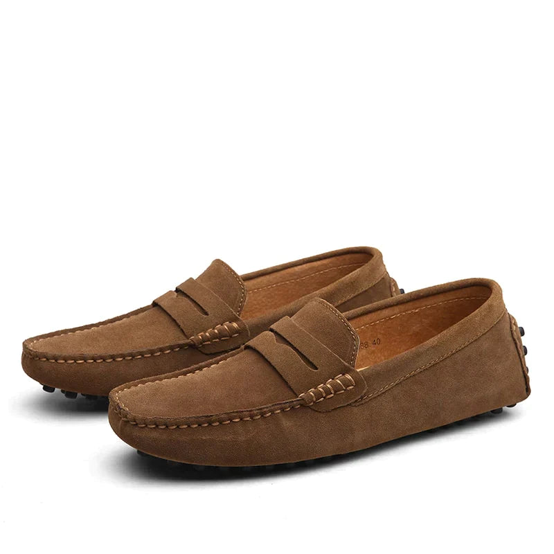 Cardiff ™ | Men's Italian Style Suede Loafers