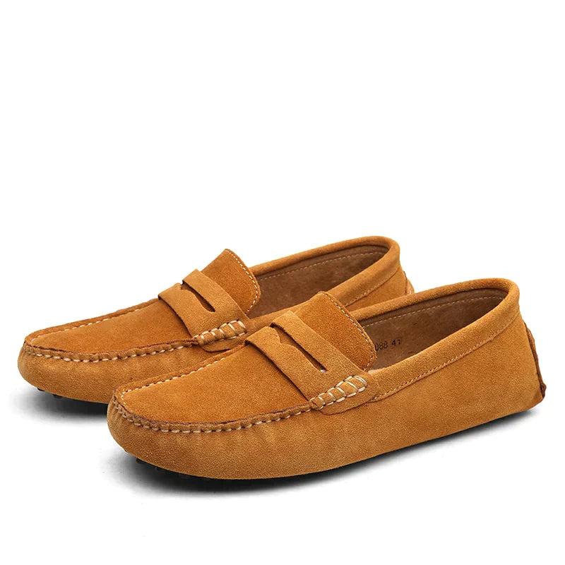 Cardiff ™ | Men's Italian Style Suede Loafers