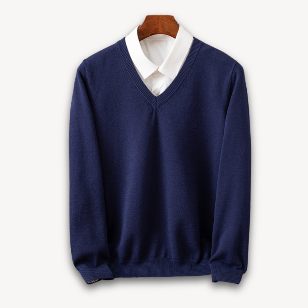 Cardiff™ | Men's V-Neck Knit Sweater