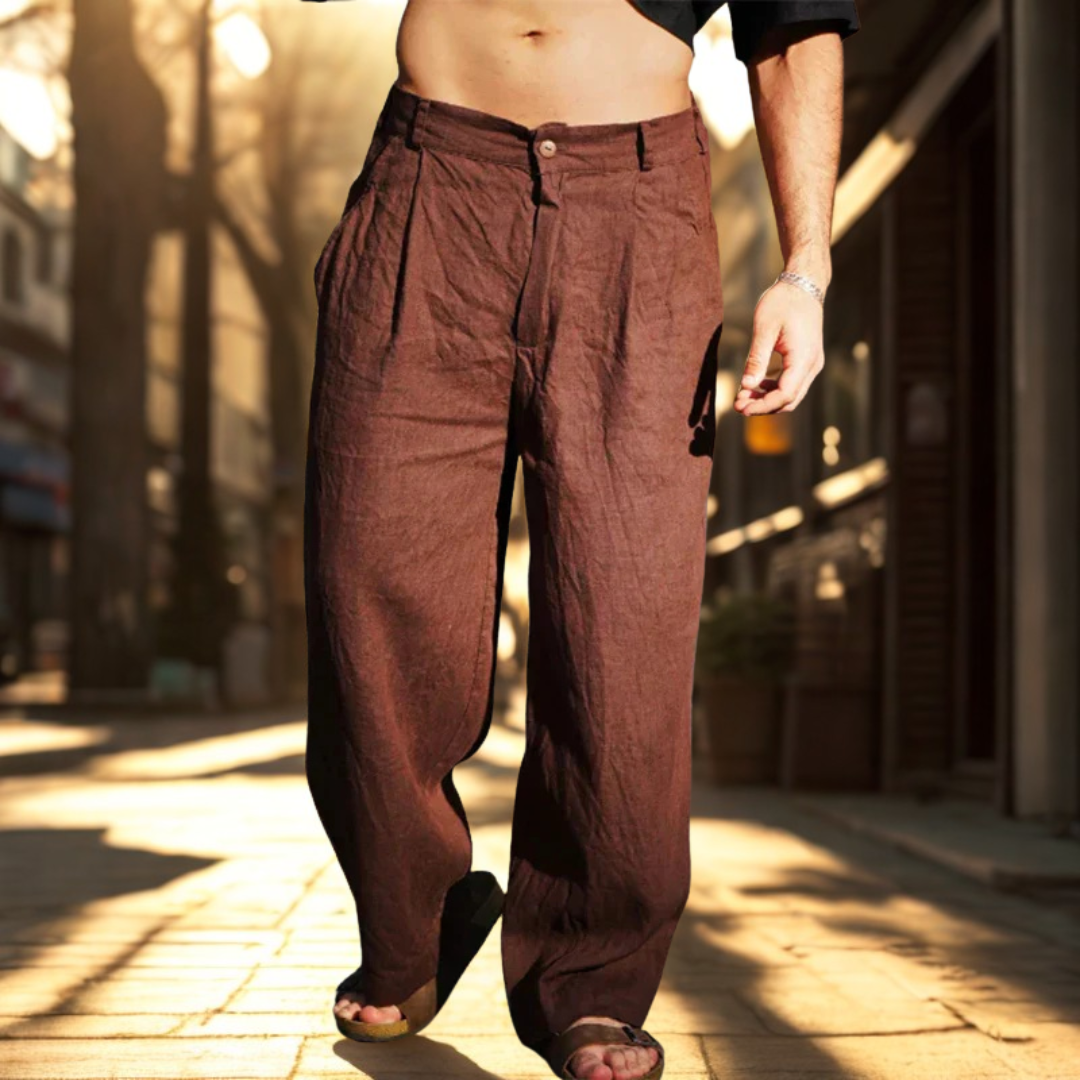 Cardiff ™ | Somerset Linen Trousers