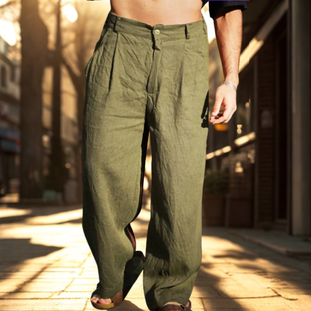 Cardiff ™ | Somerset Linen Trousers