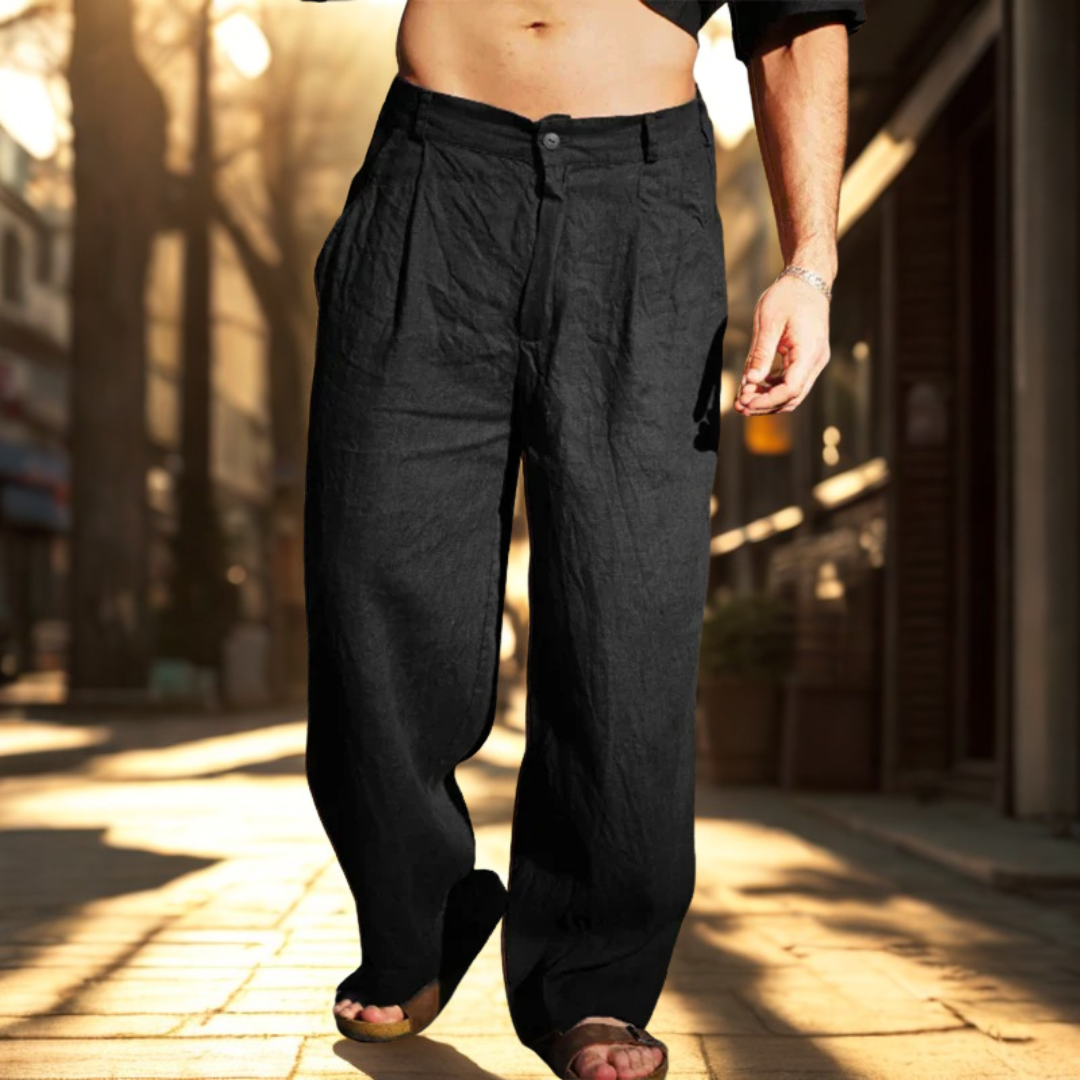 Cardiff ™ | Somerset Linen Trousers