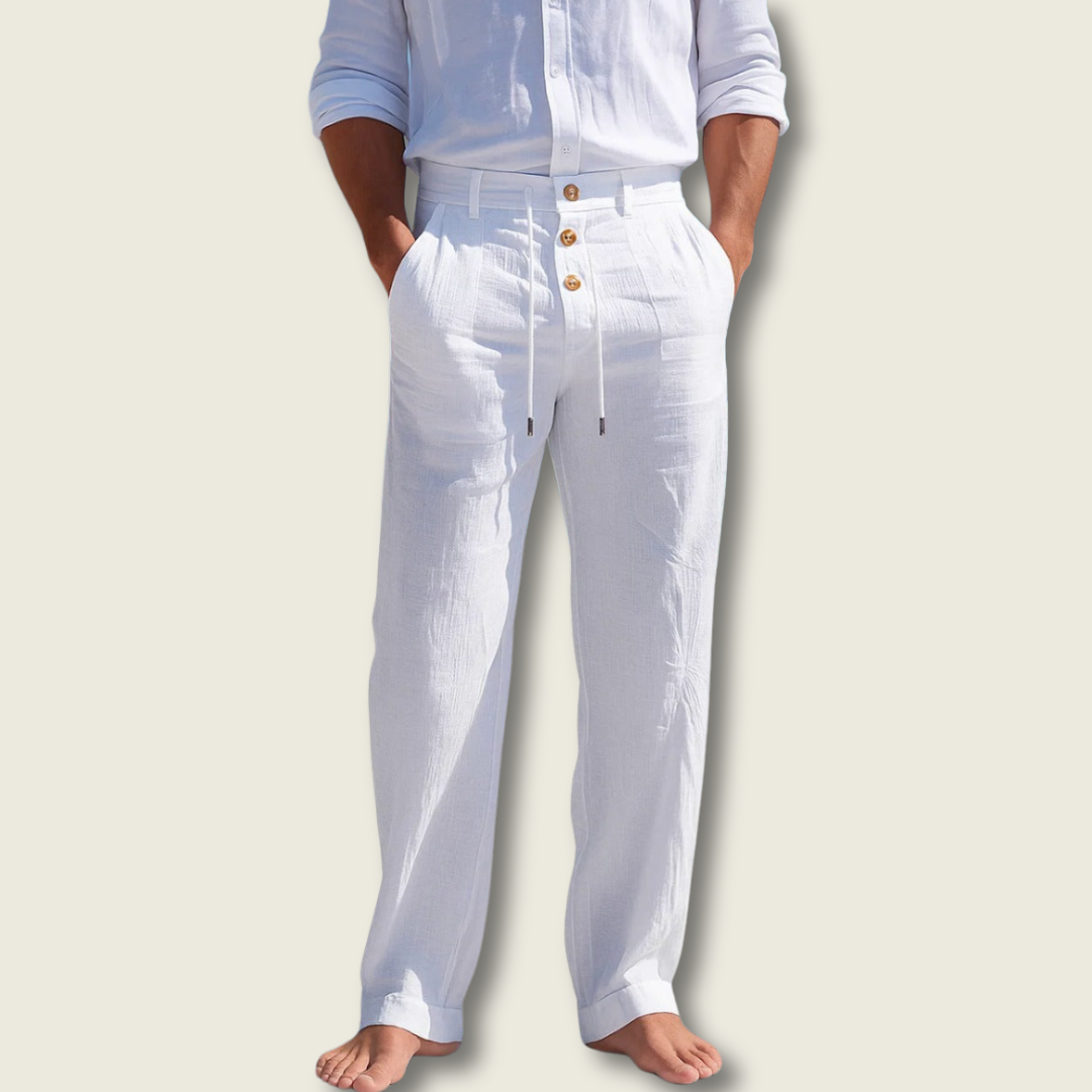 Cardiff ™ | Riviera Linen Trousers