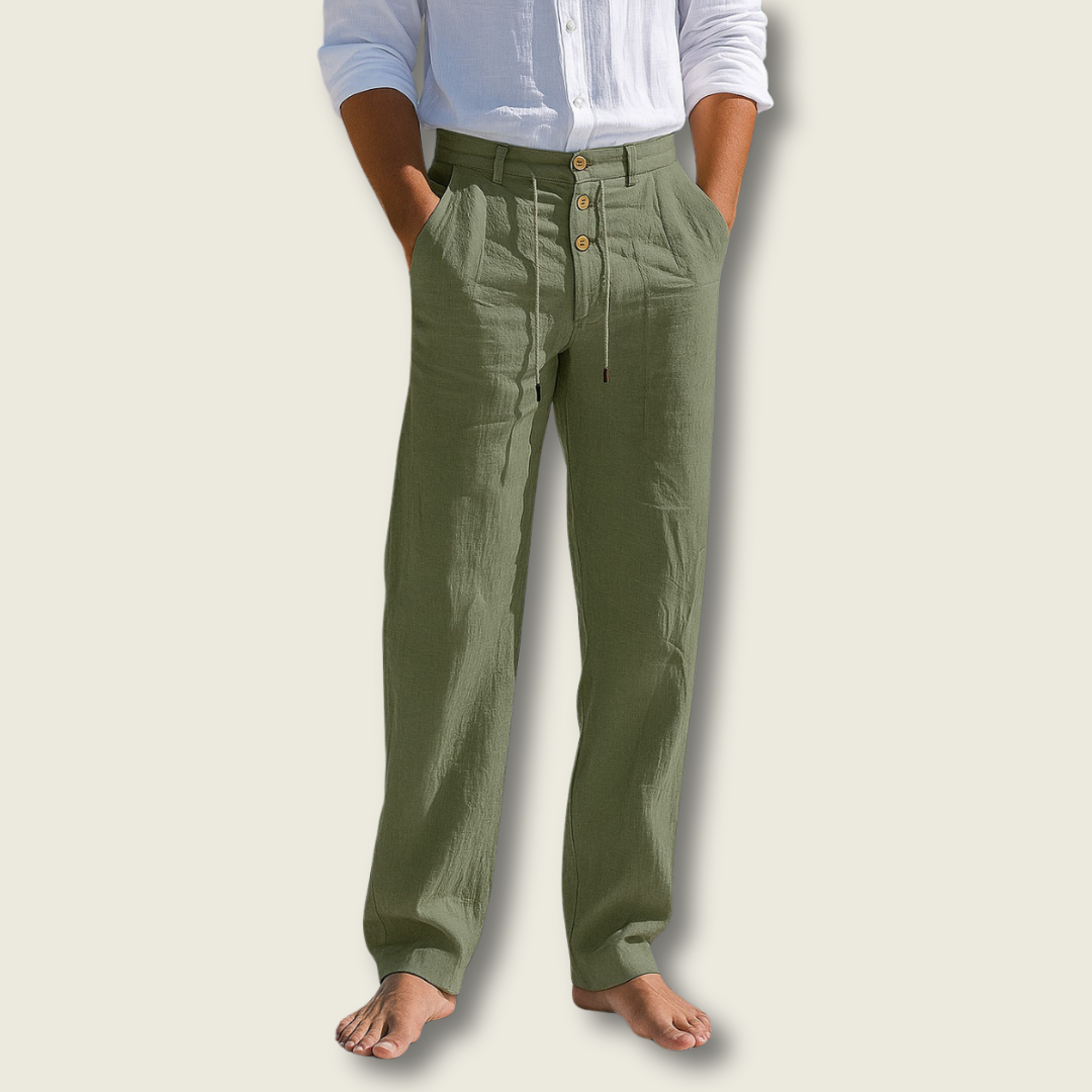 Cardiff ™ | Riviera Linen Trousers