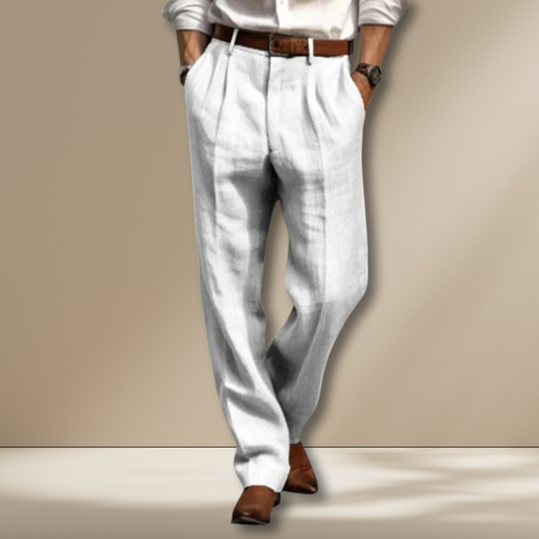 Cardiff ™ | Mayfair Pleated Trousers