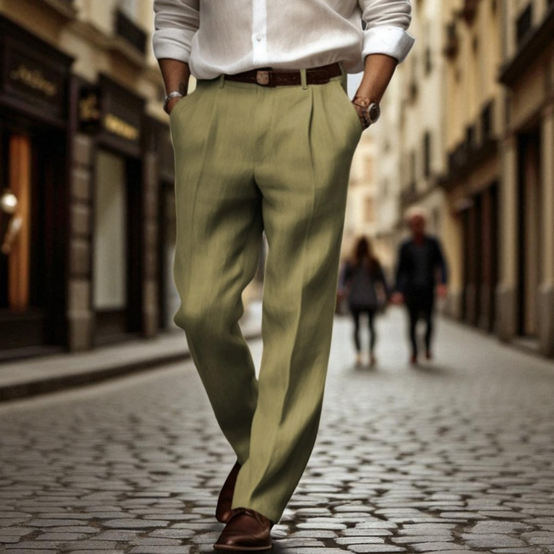 Cardiff ™ | Mayfair Pleated Trousers