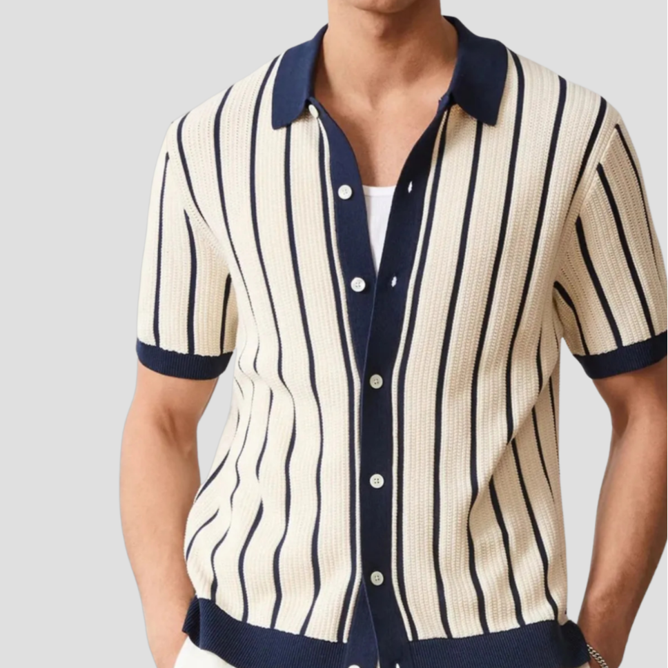 Cardiff ™ | Enzo Striped Shirt