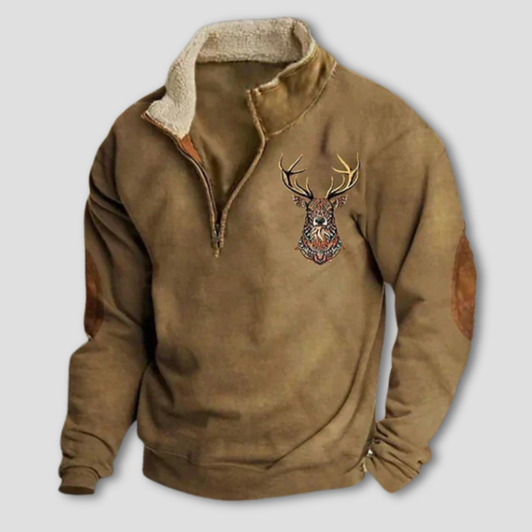 Cardiff™ | Red Deer Sweater