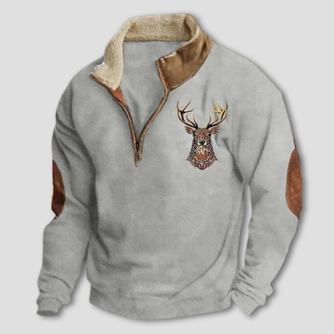 Cardiff™ | Red Deer Sweater