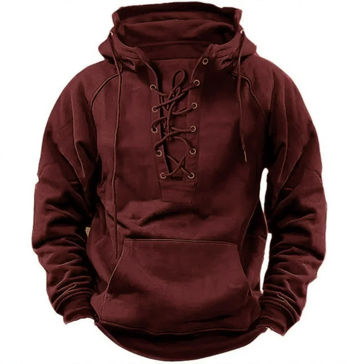 Cardiff™ | Rugged Lace-Up Hoodie