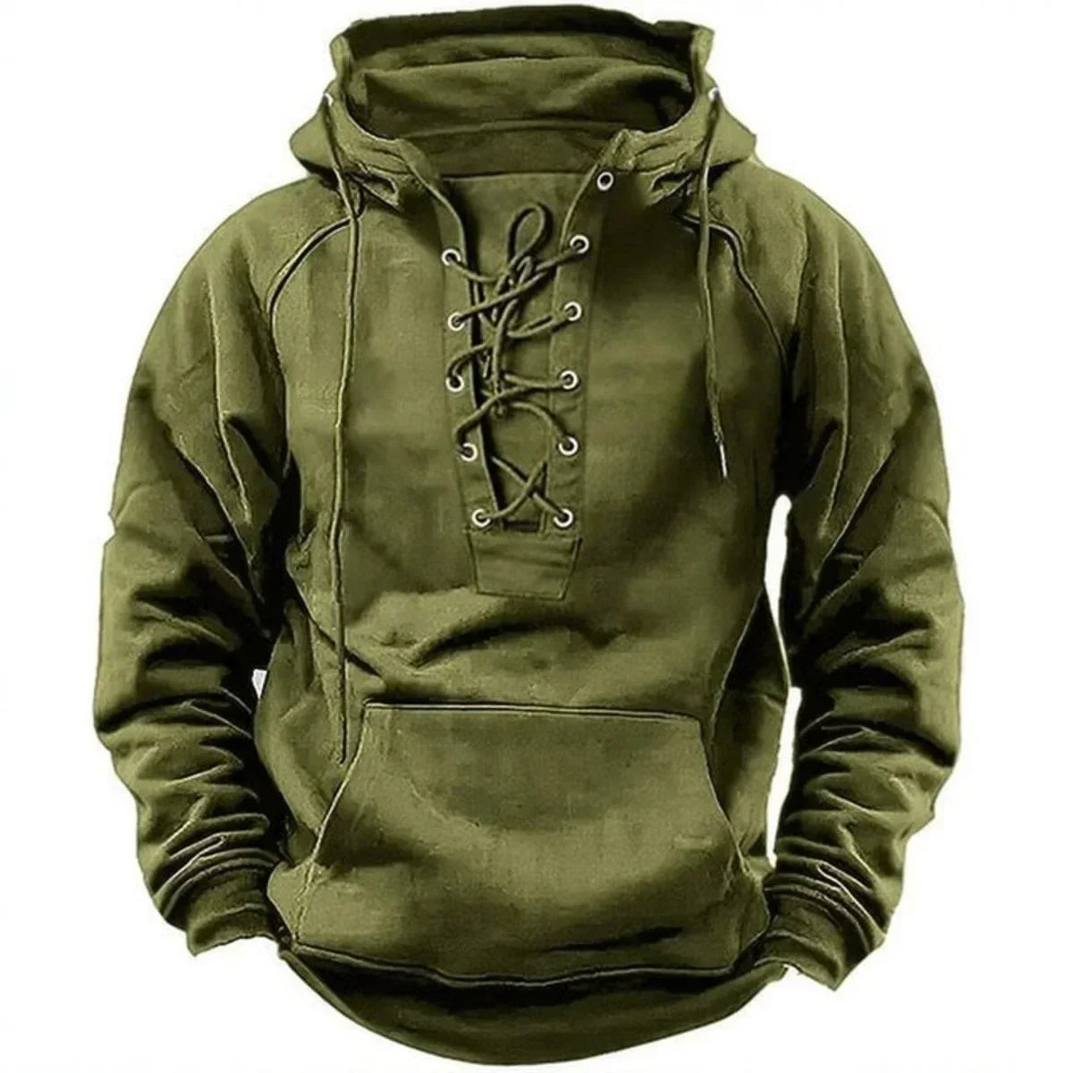 Cardiff™ | Rugged Lace-Up Hoodie