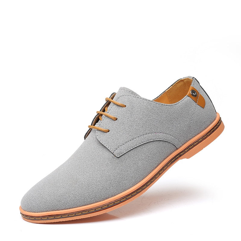 Cardiff™ | Men’s Suede Vegan Leather Derby Shoes