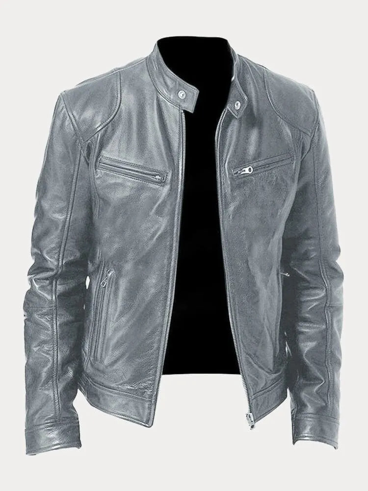 Cardiff™ | Phantom Leather Jacket
