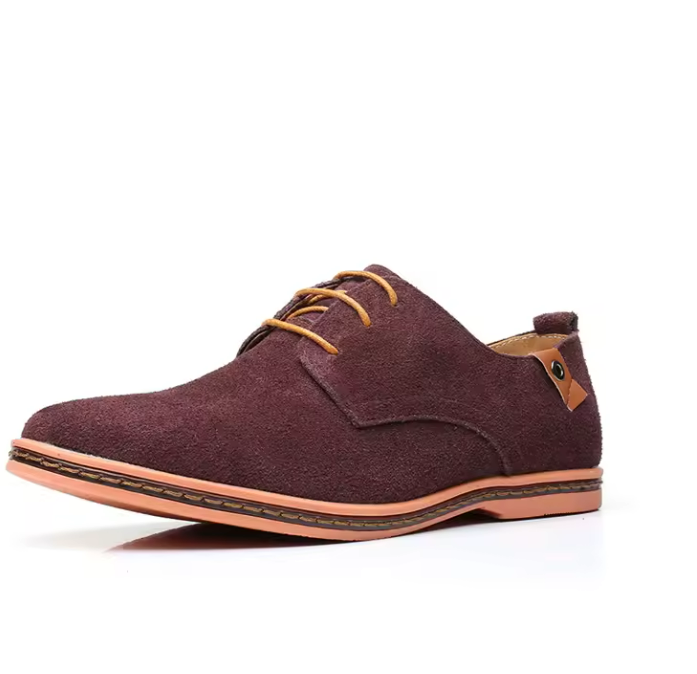 Cardiff™ | Men’s Suede Vegan Leather Derby Shoes