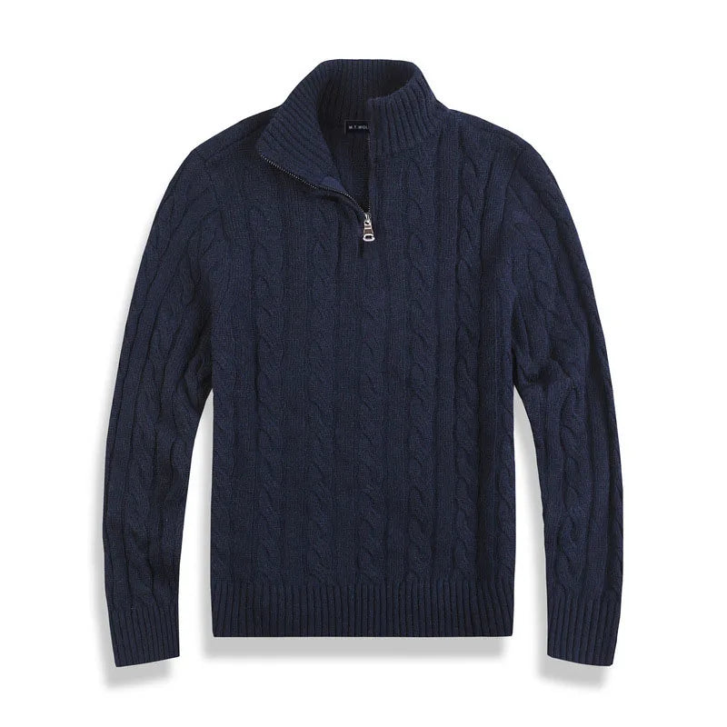 Cardiff™ | Old Money Half Zip Sweater