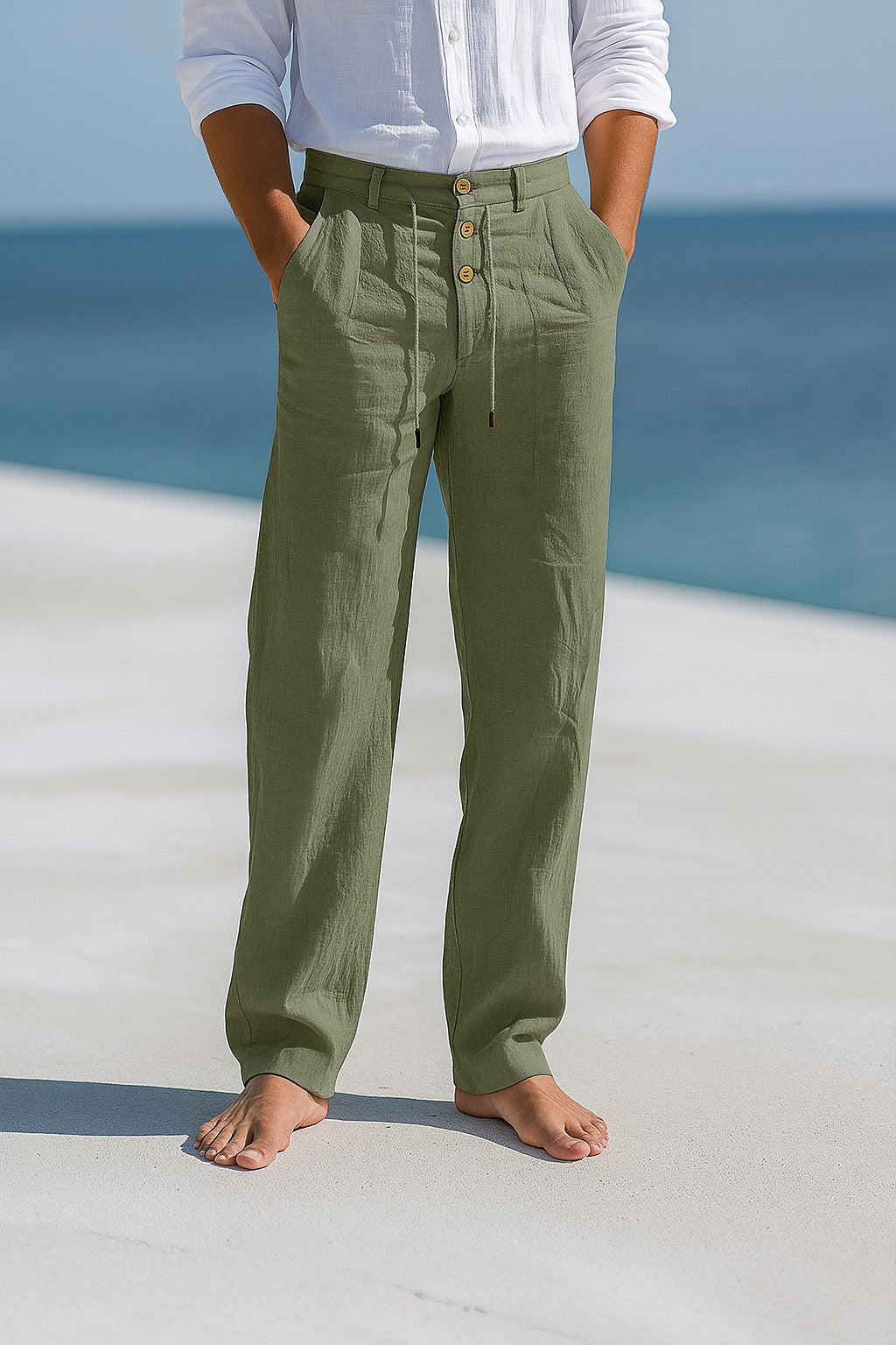 Cardiff ™ | Riviera Linen Trousers