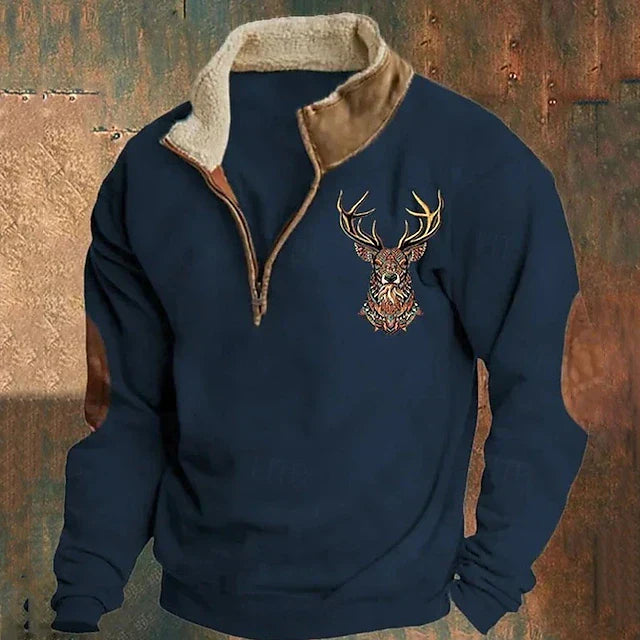 Cardiff™ | Red Deer Sweater