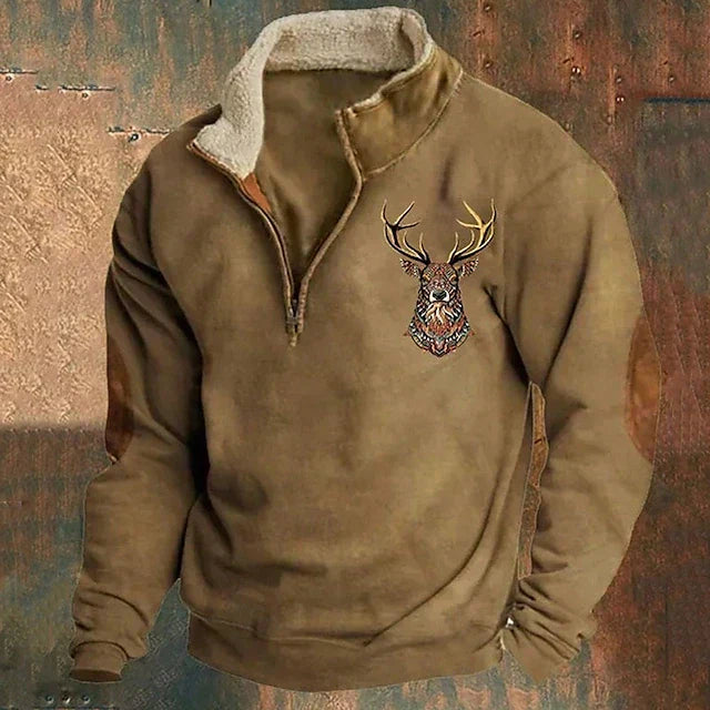Cardiff™ | Red Deer Sweater