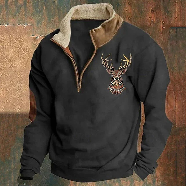 Cardiff™ | Red Deer Sweater
